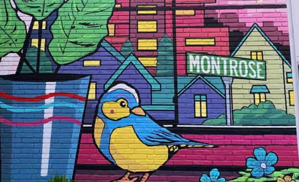 Montrose art-spotting, in galleries and outdoors
